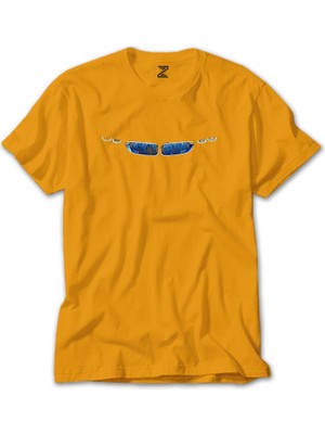 Z zepplin Bmw I8 Blue Sarı Tişört