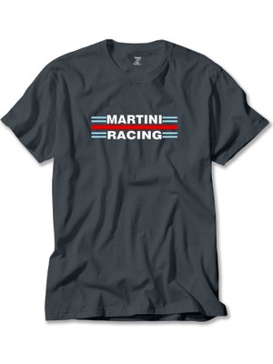 Z zepplin Martini Racing Füme Tişört