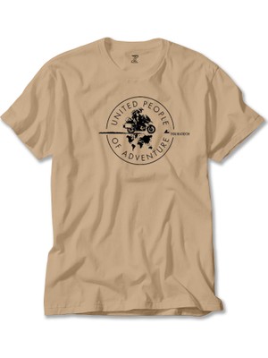 Z zepplin Bmw Of Adventure Krem Tişört