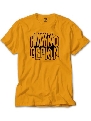 Z zepplin Hayko Cepkin Grafiti Sarı Tişört