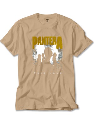 Z zepplin Pantera This Love Krem Tişört