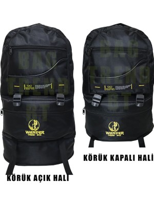 Bag Trend BT Sırt Çantası,travel Bag,kamp Çantası,(Siyah)