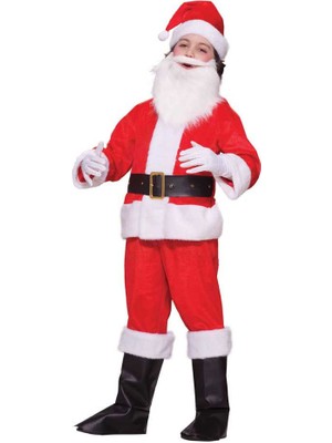 Noel Baba Kostümü Lüks