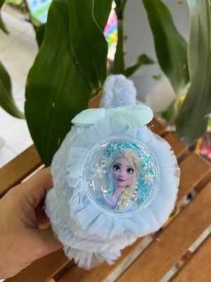 EyER Shoping Elsa Pullu Peluş Kulaklık
