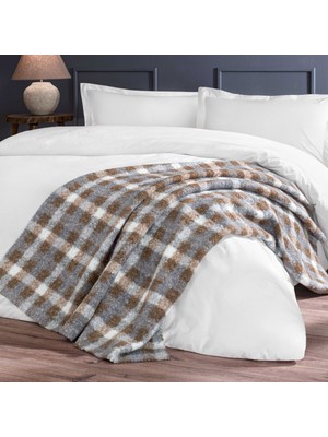 Linens Gustav Throw Gri