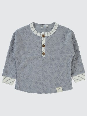 Civil Boys Erkek Çocuk Sweatshirt 2-5 Yaş Açık Indigo