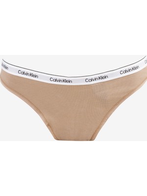Calvin Klein Çok Renkli Kadın Külot 3lü Thong 3pk 000QD5209EPZ7