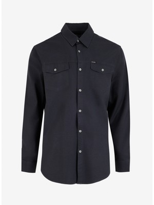 Guess Siyah Erkek Gömlek M4YH09WGBP0JBLK Ls Western Shırt Co