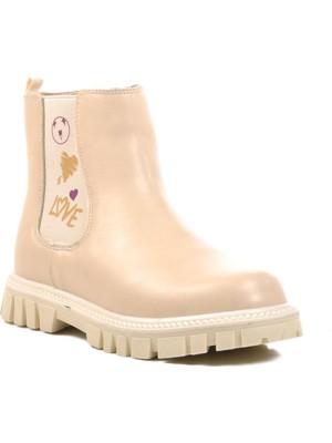 Pepino 1788-F Krem Içi Polar Çocuk Bot