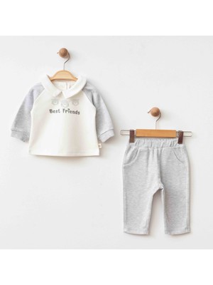 Eslenza Ayıcık Desenli 2'li Takım