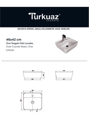 Banyo Dolabı Mdf 65 cm Çanak Lavabolu Kulplu