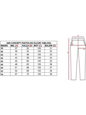 ASN Concept Kadın Lacivert Eşofman Altı