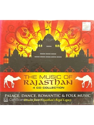 The Music Of Rajasthan 4 Cdlik Box Set Açılmamış Jelatininde CD
