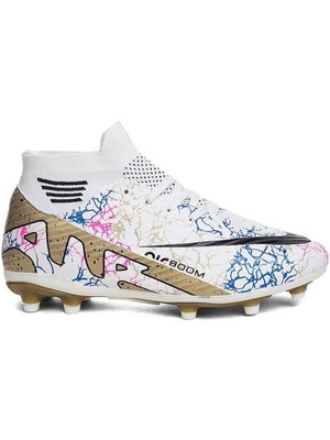 Potin Online Potinonline Laliga 565 Çocuk Renkli Çoraplı Krampon