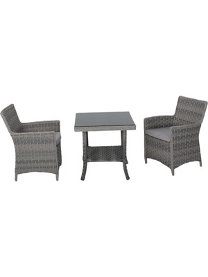 Zenit Bistro Balkon Bahçe Takımı | 1+1+ Sehpa  | Rehome
