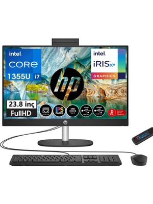 Hp Proone 240 G10 8T2D0ES I7-1355U 16GB 512GB SSD 23.8&apos;&apos; W11PRO