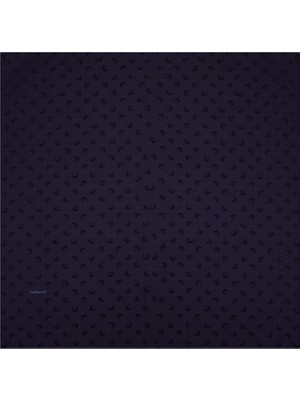 90X90 Cacharel Logolu Ipek Koton Eşarp