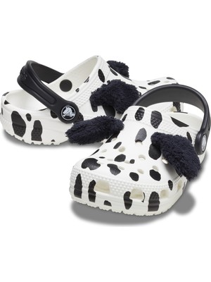 Crocs Classic Dalmatian Clog T - White/black