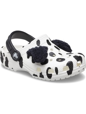 Crocs Classic Dalmatian Clog T - White/black