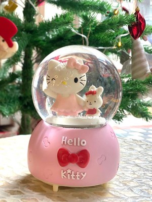 Çırpan Ev Hello Kitty Tavşan Kar Küresi 15 cm