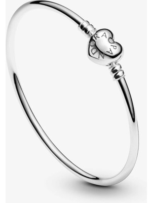 Pandora Bangle Logo Kalpli Klipsli 596268-17CM