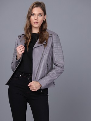 Basics & More Kadın Deri Ceket BM002