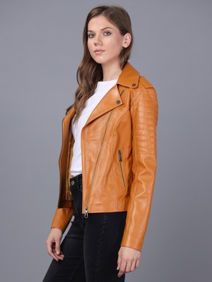 Basics & More Kadın Deri Ceket BM002