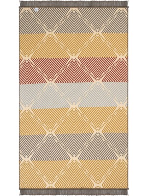 Cool Halı Lovely Renkli Kilim Yıkanabilir Çift Taraflı Akrilik Ince Banyo Balkon Mutfak Kilimi