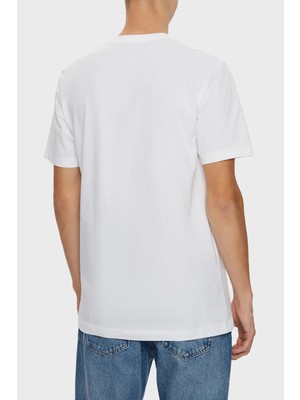 Calvin Klein Pamuklu Regular Fit Bisiklet Yaka T Shirt J30J327075YAF Erkek T Shirt J30J327075 Yaf