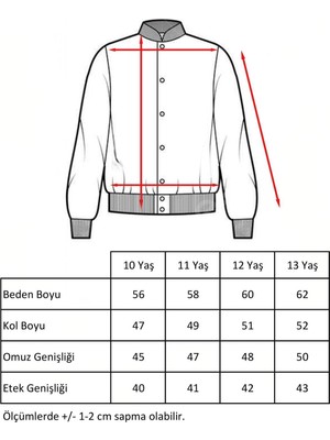 Trend Baby Kids Kız Çocuk Kolej Hırka 10-13 Yaş