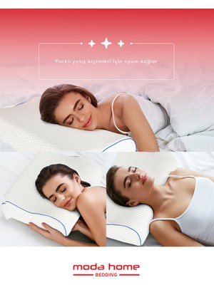 Moda Home Bedding Visco Boyun Destekli Yastık