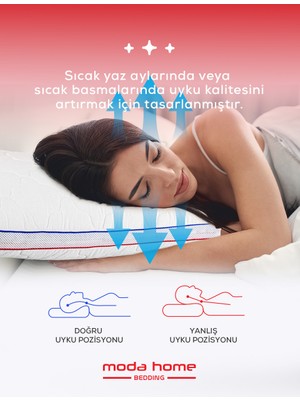 Moda Home Bedding Klimalı SOFT Yastık