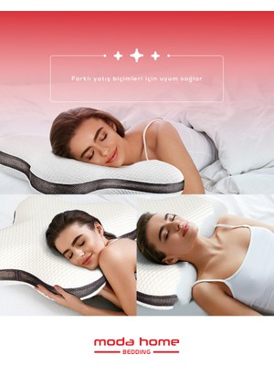 Moda Home Bedding Visco Kelebek Yastık