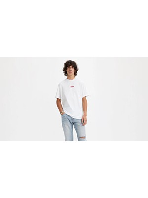 Levi's Erkek Beyaz Relaxed Fit T-Shirt - A7772-0006