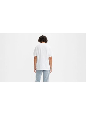 Levi's Erkek Beyaz Relaxed Fit T-Shirt - A7772-0006