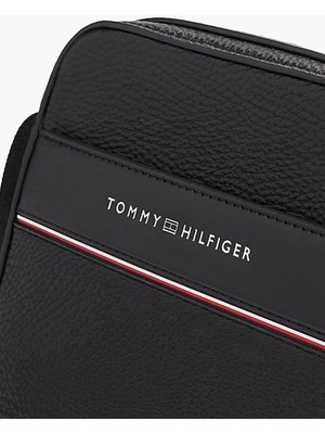 Tommy Hilfiger Erkek Siyah Askılı Çapraz Omuz Çantası