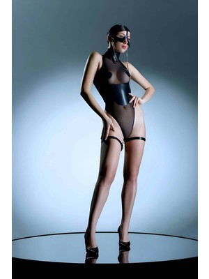 Shop58 Zincirli Maske Detaylı Şık Korse Kemer, Şık Deri Kemer - BRF1136