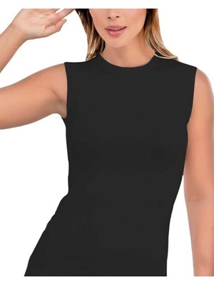 Shop58 1263 Kolsuz Sıfır Yaka T-Shirt