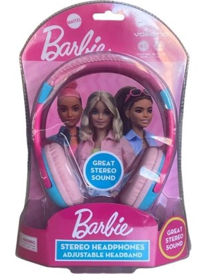Disney Mattel Barbie Lisanslı Kulak Üstü Çocuk Kulaklığı