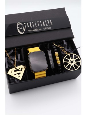 Northwatch  dijital Saat ve Kişiye Özel Süpermen Aksesuar Seti