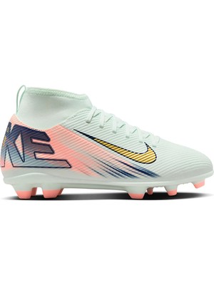Nike Jr Superfly 10 Club Mds Fg/mg Çocuk Krampon Dar Kalıp Erkek Çocuk İçin Hafif ve Rahat