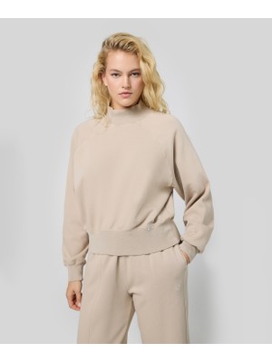 Champion Mock Turtle Neck Long Sleeves Sweatshirt