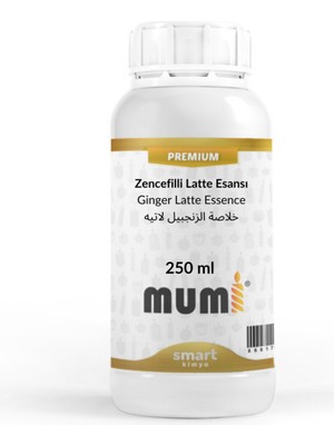 Premium Zencefilli Latte Mum Esansı 250 ml