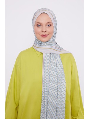 Lêvi D'or Vizon Elips Desen Club Şal