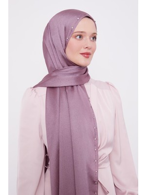 Lêvi D'or Menekşe Tek Taşlı Diamond Şal