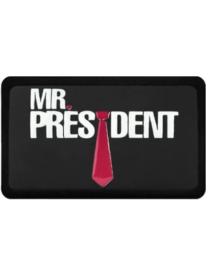 V2  Mr. President - 1 Kod Logolu Unisex Siyah Bench (Patch)