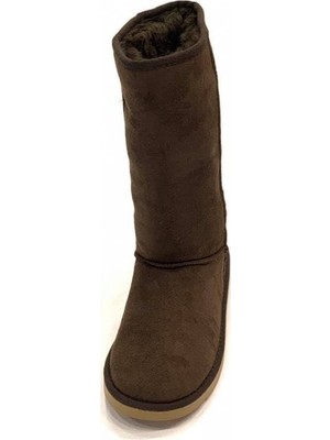 Mille Kürklü Kadın Bot Tall Kahve 308-02 Seri Sonu