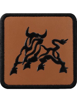 V1 Boğa - 2cs Kod Logolu Unisex Camel-Siyah Bench (Patch)