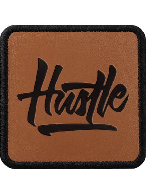 V1 Hustle - 2cs Kod Logolu Unisex Camel-Siyah Bench (Patch)