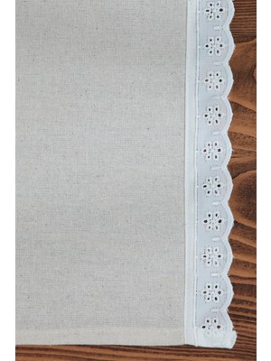 Cotton Maison Runner Fistolu Retro 40 x 110  cm  Krem